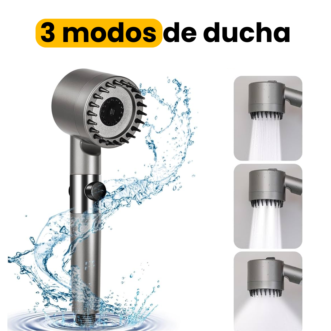 Alcachofa de Ducha de Alta Presión® - Transforma tu cabello en 1 semana