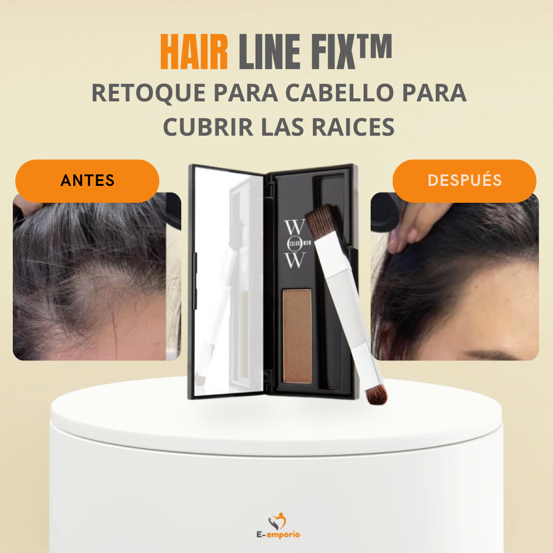 Retoque de cabello para las raices - Hair Line Fix™